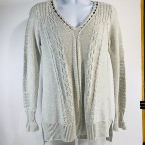 Simply Vera Wang Women's Gray Sweater Small